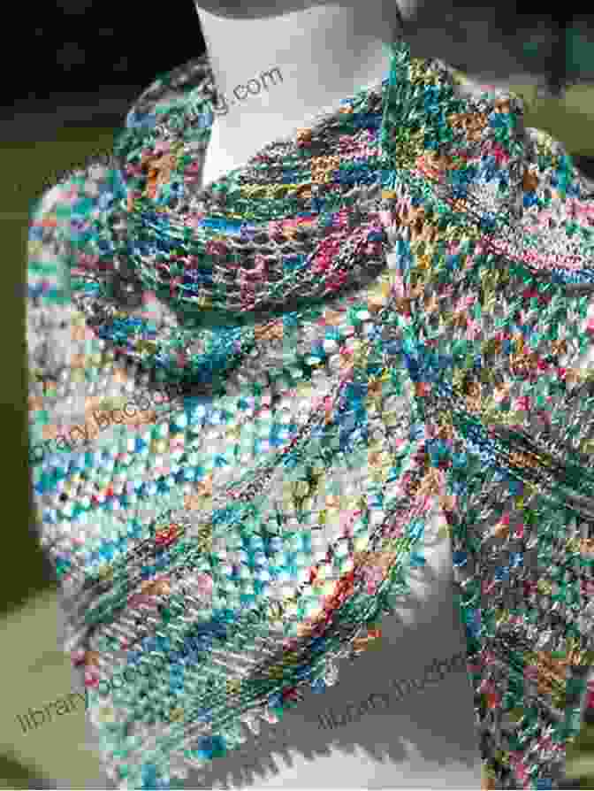 A Colorful Tapestry Shawl With Geometric Patterns Crochet Shawl For Mother S Day: Amazing Crochet Shawl Patterns For Your Mom