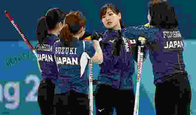 A Curling Team Huddling Together On The Ice During A Match Throwing Rocks At Houses: My Life In And Out Of Curling