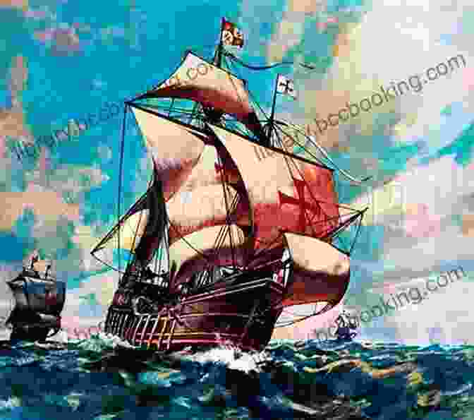 A Depiction Of Christopher Columbus's Ships Sailing Across The Atlantic Ocean Captain Cook: The Life Death And Legacy Of History S Greatest Explorer