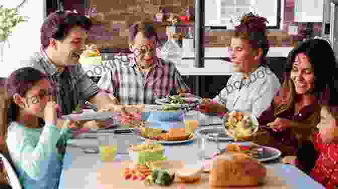 A Family Sits Around A Dinner Table, Laughing And Enjoying A Meal Together Homestyle Cooking From Scratch: Homemade Groceries Cooking Reference (Southern Cooking Recipes)