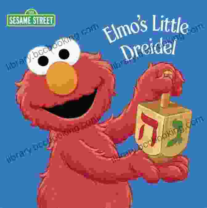 A Festive Cover Art Of Elmo's Little Dreidel Book Showing Elmo Holding A Dreidel Elmo S Little Dreidel (Sesame Street) (Sesame Steet)