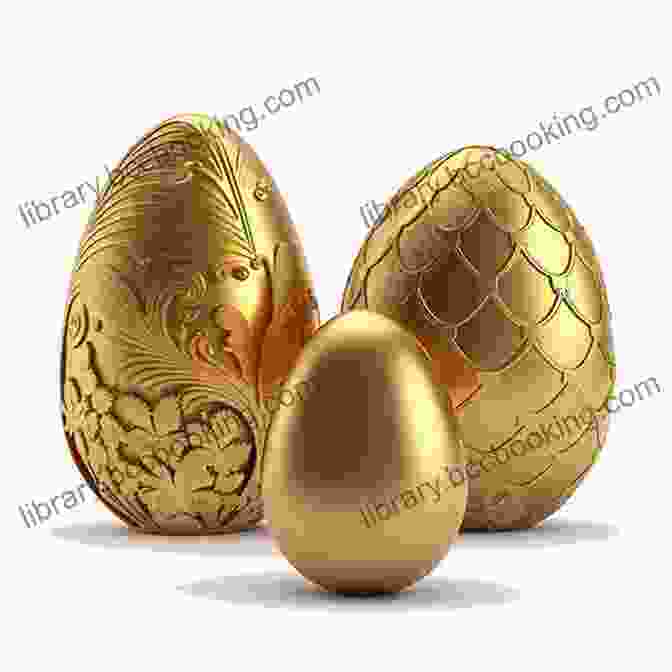 A Golden Easter Egg With Intricate Designs The Magical Golden Easter Egg
