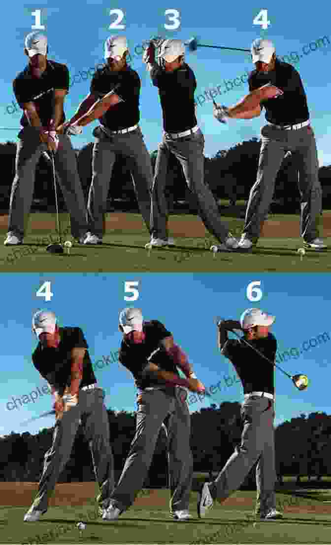A Golfer Executing A Perfect Golf Swing UNMATCHED GOLF TECHNIQUE