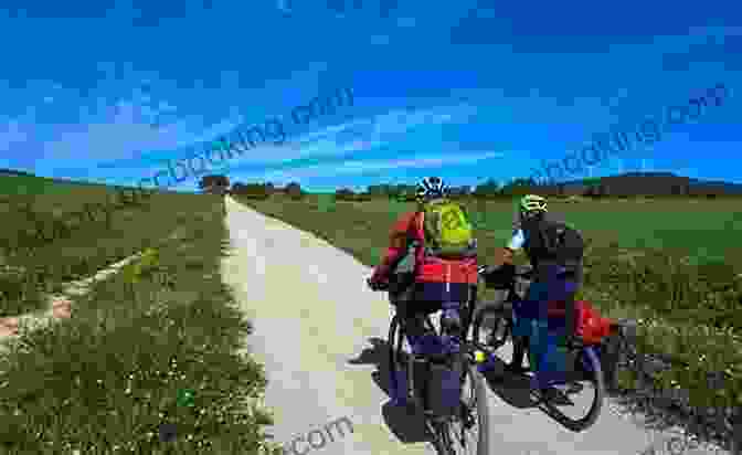 A Group Of Cyclists Riding Together Along The Camino Frances Cycling The Camino De Santiago: The Way Of St James Camino Frances (Cicerone Cycling Guides)