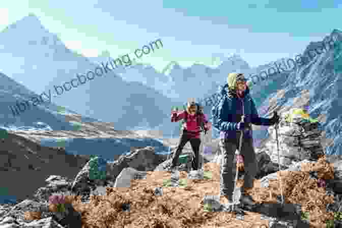 A Group Of Trekkers Hiking Through A Lush Himalayan Valley THE GOOD WAY: A Himalayan Journey