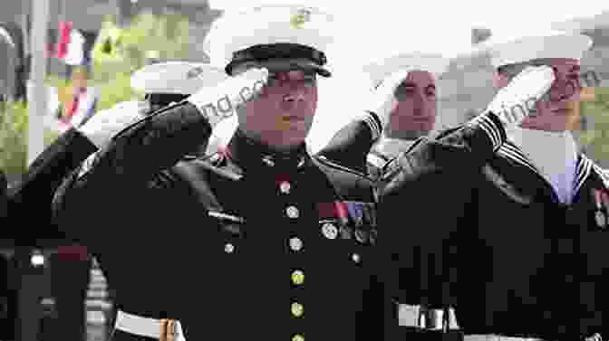 A Marine Saluting An Officer The United States Marine Corps (All About Branches Of The U S Military)
