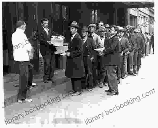 A Photograph Of A Group Of People Standing In A Breadline During The Great Depression MY TRAVELS THROUGH TWO CENTURIES