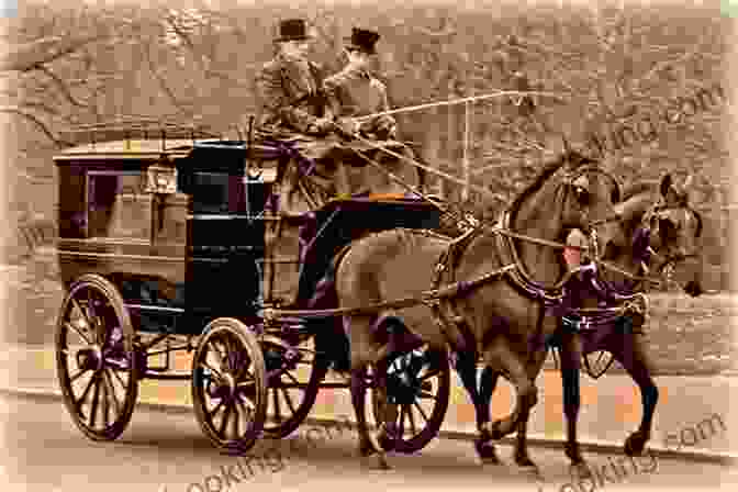 A Photograph Of A Victorian Era Street Scene, With Horse Drawn Carriages And Grand Architecture MY TRAVELS THROUGH TWO CENTURIES