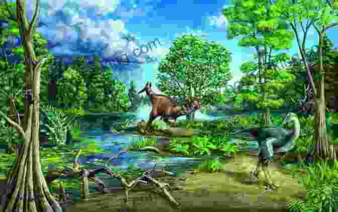 A Scene Depicting Dinosaurs In A Lush, Prehistoric Environment Definitive Dinosaurs Romella Jones