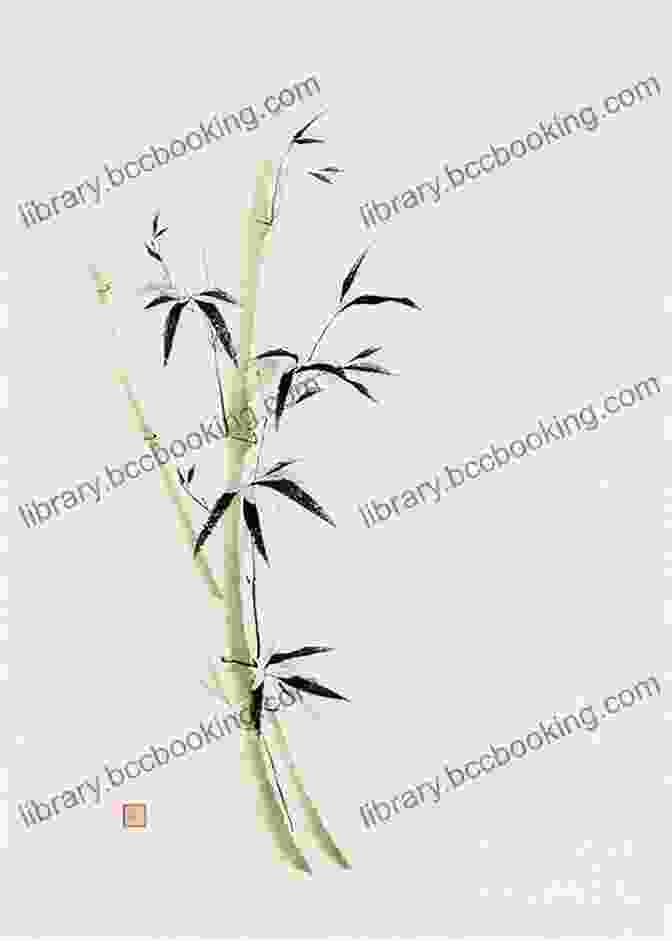 A Stunning Sumi E Painting Featuring A Graceful Bamboo Stalk, Rendered With A Few Simple Strokes Super Simple Sumi E: Easy Asian Brush Painting For All Ages