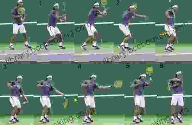 A Tennis Player Executing A Powerful Forehand Shot The Matrix Of Tennis: A Holistic Approach To Tennis