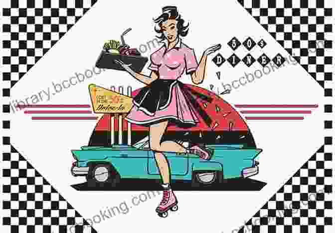 A Vintage Style Diner Sign With A Silhouette Of A Woman In A Flowing Dress, Her Arms Outstretched As If She Were Flying The Flying Lady Diner O Neil De Noux