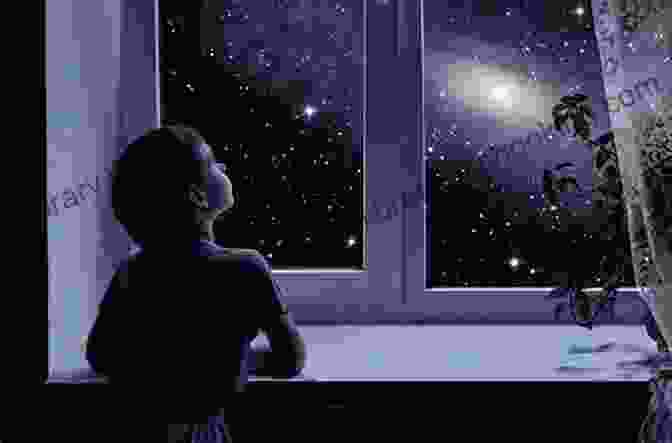 A Young Child Gazing Up At The Stars In Wonder Stars And Light