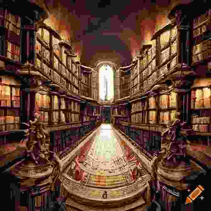 An Illustration Of An Ancient Library Filled With Scrolls And Books Secrets Of Childbirth: Ancient Knowledge In A Modern World
