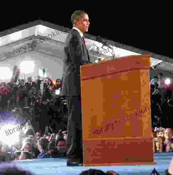 Barack Obama Delivering His Speech At The 2008 Democratic National Convention Dream Big Dreams: Photographs From Barack Obama S Inspiring And Historic Presidency (Young Readers)