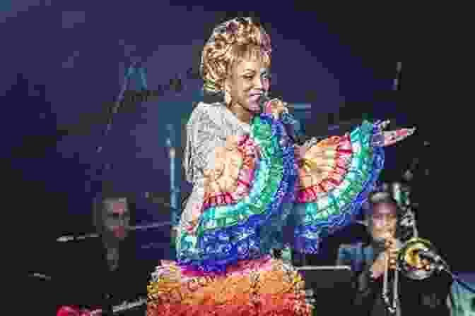 Celia Cruz Performing On Stage, Captivating The Audience With Her Vibrant Energy And Iconic Style My Name Is Celia/Me Llamo Celia: The Life Of Celia Cruz/la Vida De Celia Cruz (Americas Award For Children S And Young Adult Literature Winner)