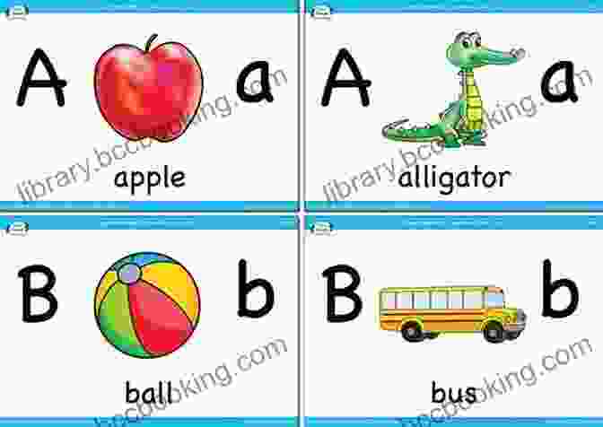 Close Up Of A Flashcard Featuring The Letter Let S Learn The Alphabet For Toddlers Flashcards: Colorful Illustrative Alphabet Letters Flashcard