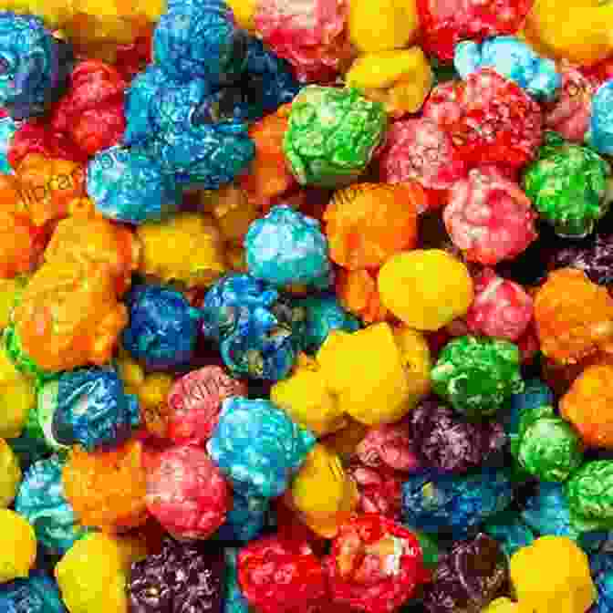 Colorful Assortment Of Cereal Mixes, Nuts, And Popcorn In Bowls On A Table, Offering A Burst Of Flavors And Textures. Snack Mixes: Nut Popcorn Cereal Mixes (Southern Cooking Recipes)
