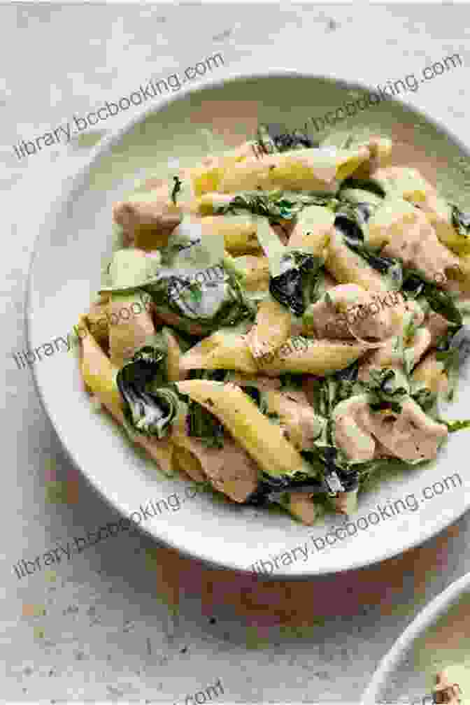 Creamy Spinach And Ham Pasta Everyday Sausage Ham Cookbook: 200 Appetizer Casserole Main Dish Recipes (Southern Cooking Recipes)