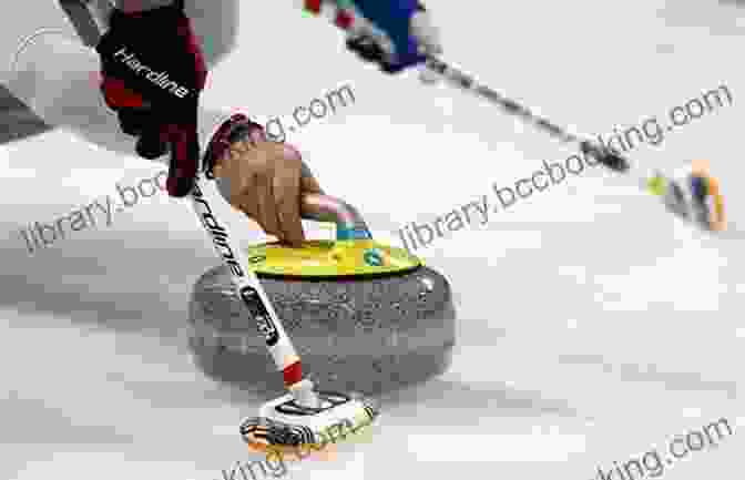 Curler Sliding A Stone On Ice Written In Stone: A Modern History Of Curling
