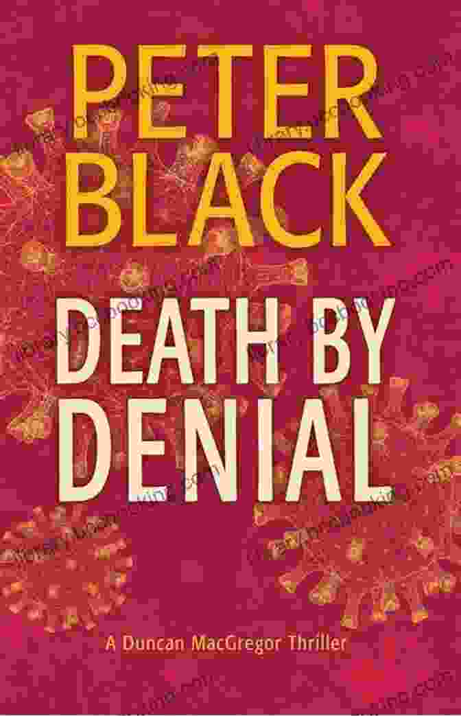 Death On Denial Book Cover Featuring A Man Contemplating A Skull Death On Denial O Neil De Noux