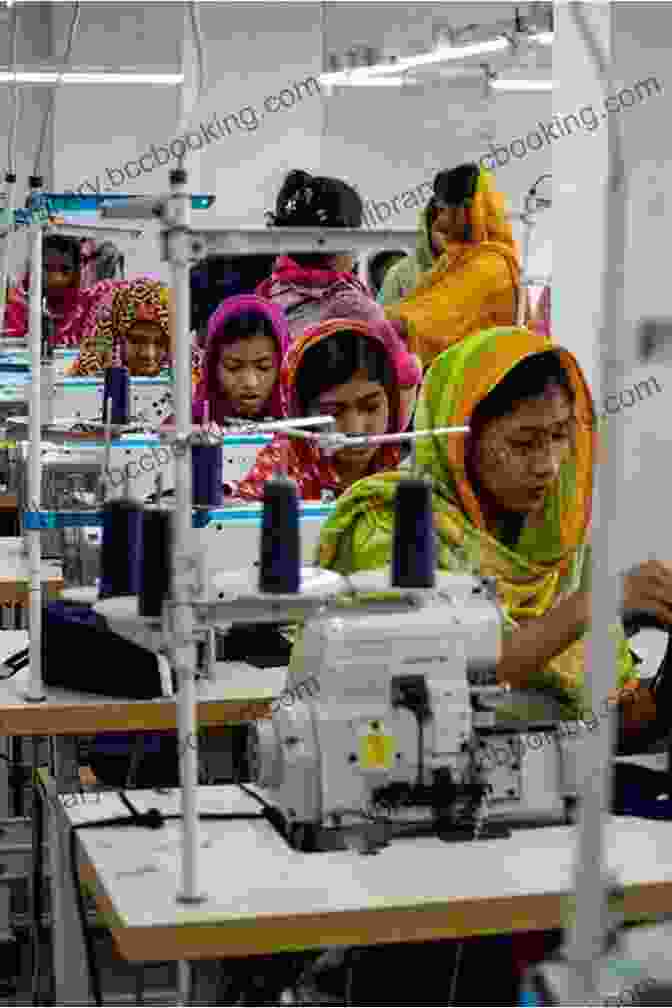 Factory Workers Tirelessly Sewing Garments, Highlighting The Need For Ethical Labor Practices The Model Manifesto: An A Z Anti Exploitation Manual For The Fashion Industry