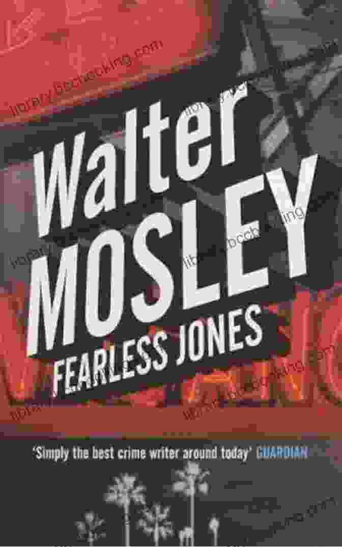 Fearless Jones Book Cover Featuring A Shadowy Figure With A Determined Expression Fearless Jones Walter Mosley