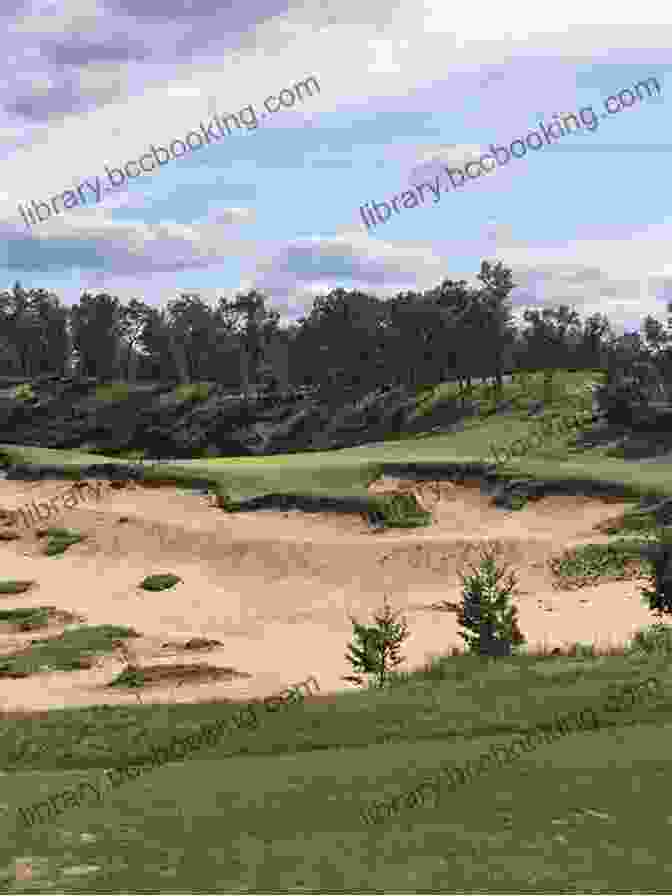 Golfers Admiring The Vast Expanse Of The Mammoth Dunes Course, With Its Towering Dunes And Intricate Bunkering Golf Sand Valley (Golf In Central Wisconsin 1)