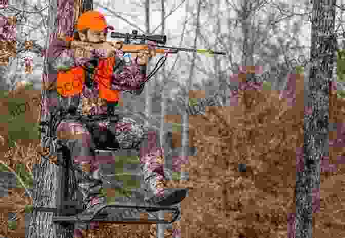 Hunter Aiming At A Deer With A Rifle The Still Hunter: The Classic Guide To Stealthy Hunting Of Deer How To Track Shoot And Maintain Your Equipment And Hunting Rifle