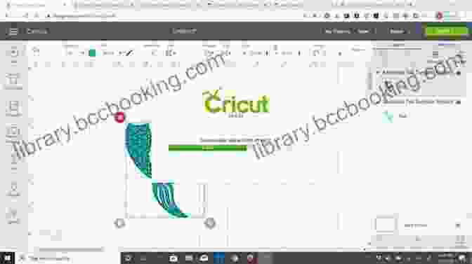 Image Of Cricut Design Space Software Interface Cricut: This Includes: Design Space For Beginners + Project Ideas A Step By Step Guide To Learn Cricut With Amazing Illustrations