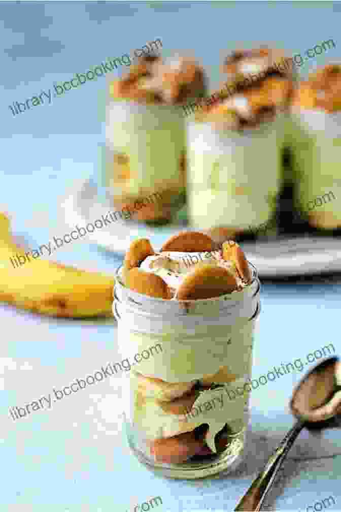 Individual Servings Of Banana Pudding In Glass Jars Sweet Tea Cheese Straws Shortbread Tassies: The Only Way To Be Southern (Southern Cooking Recipes)