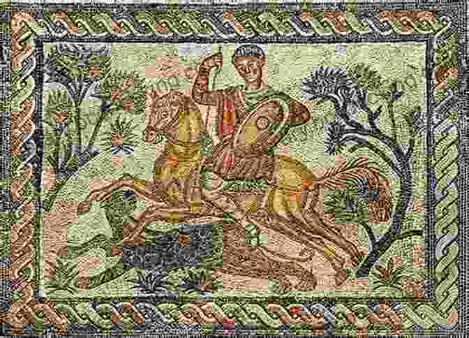 Intricate Roman Mosaic Depicting A Hunting Scene The Holy Land: An Oxford Archaeological Guide From Earliest Times To 1700 (Oxford Archaeological Guides)