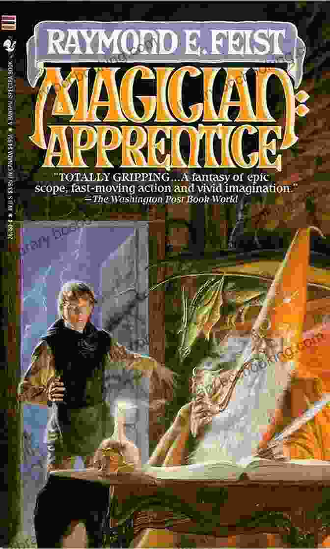 Magician Apprentice Book Cover Featuring A Young Mage Holding A Glowing Orb Magician: Apprentice (Riftwar Cycle: The Riftwar Saga 1)