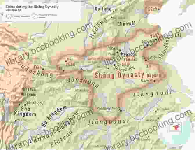 Map Of The Shang Dynasty Violence Kinship And The Early Chinese State: The Shang And Their World