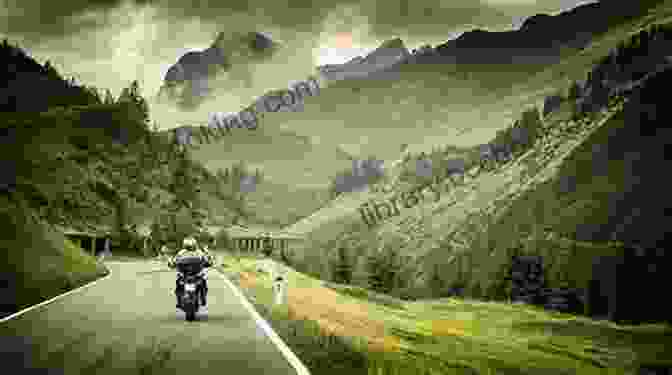 Motorcyclist Riding Through A Scenic Mountain Pass Motorcycle Riders Guide For Beginners: To Help You Ride Safely On Today S Roads
