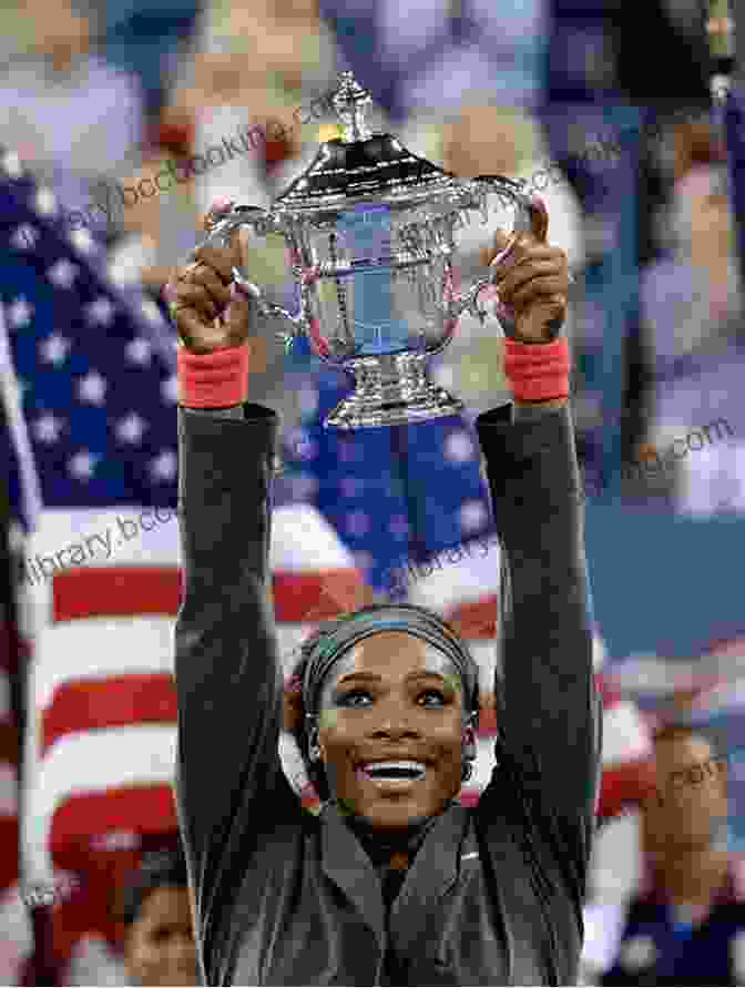 Serena Williams Celebrates Victory At The US Open US Open: 50 Years Of Championship Tennis