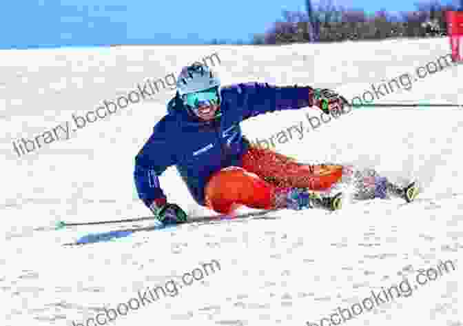 Skier Demonstrating Advanced Carving Technique How To Become A Cool Ski Instructor