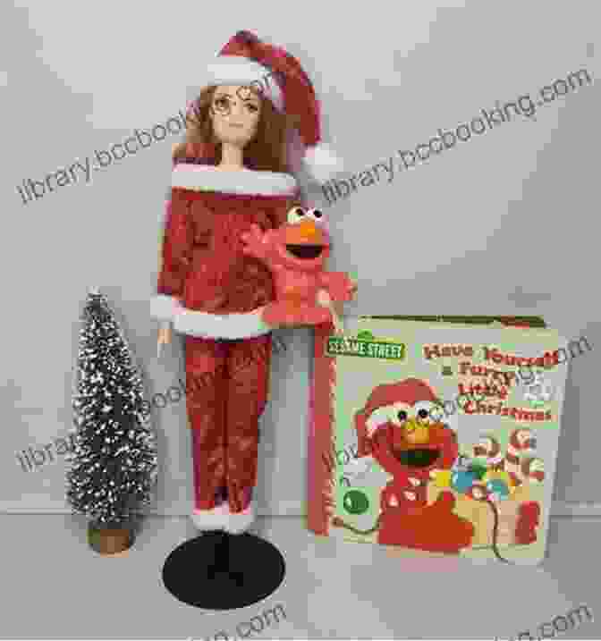 The Cover Of The Book 'Have Yourself Furry Little Christmas' Featuring Elmo, Cookie Monster, Big Bird, And Other Sesame Street Characters In Festive Holiday Attire. Have Yourself A Furry Little Christmas (Sesame Street)