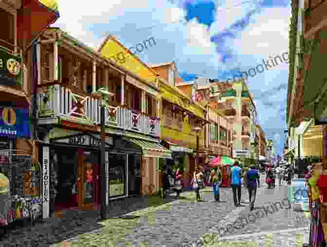 Vibrant Street Scene In Fort De France Martinique France Travel Guidebook: Culture Cuisine Weather And Map Of Western France