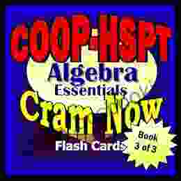 COOP HSPT Prep Test ALGEBRA REVIEW Flash Cards CRAM NOW COOP HSPT Exam Review Study Guide (Cram Now COOP HSPT Study Guide 3)