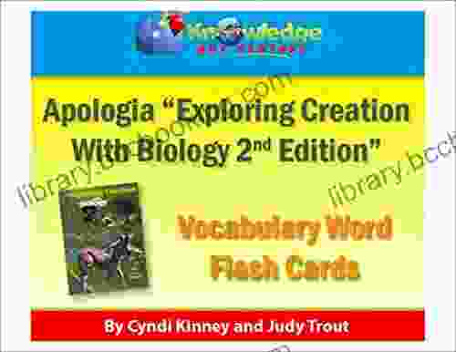 Apologia Vocabulary Word Flash Cards Exploring Creation With Biology 2nd Edition