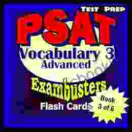 PSAT Test Prep Advanced Vocabulary 3 Review Exambusters Flash Cards Workbook 3 Of 6: PSAT Exam Study Guide (Exambusters PSAT)