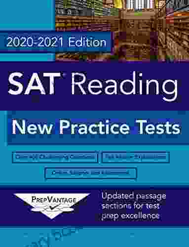 SAT Reading: New Practice Tests 2024 Edition