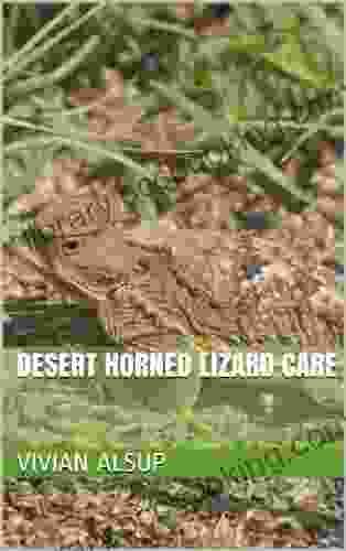 Desert Horned Lizard Care Vivian Alsup